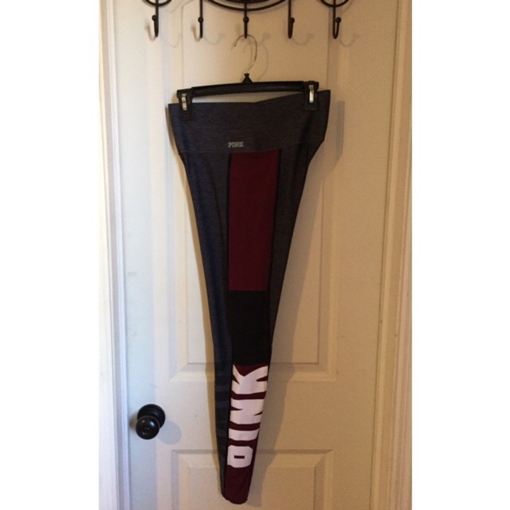 PINK bonded leggings